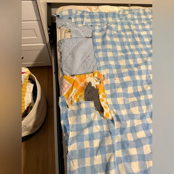 Vintage Cutter/Scrap Quilt Handmade Quilt - Picture 7 of 16